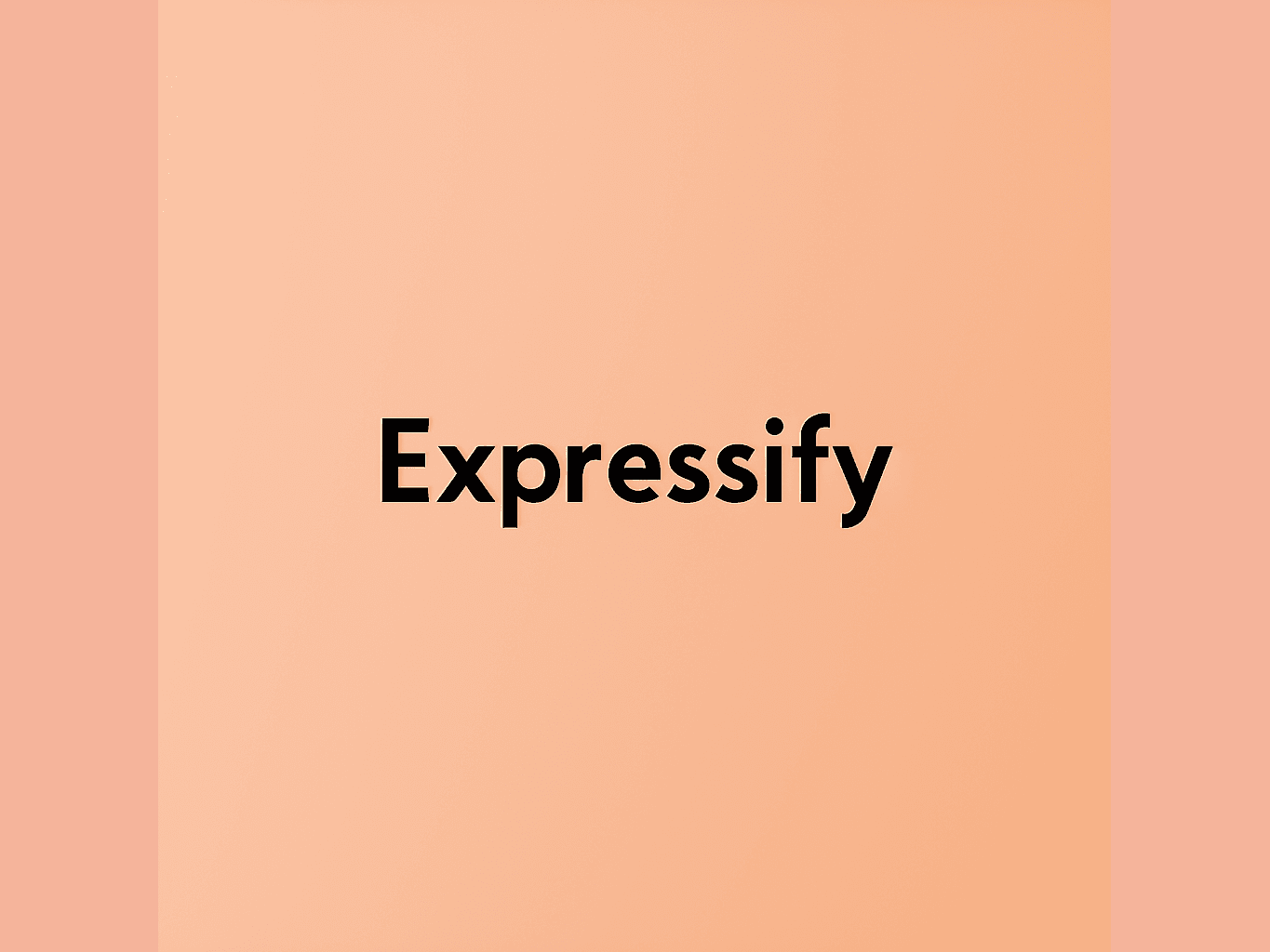Expressify project preview